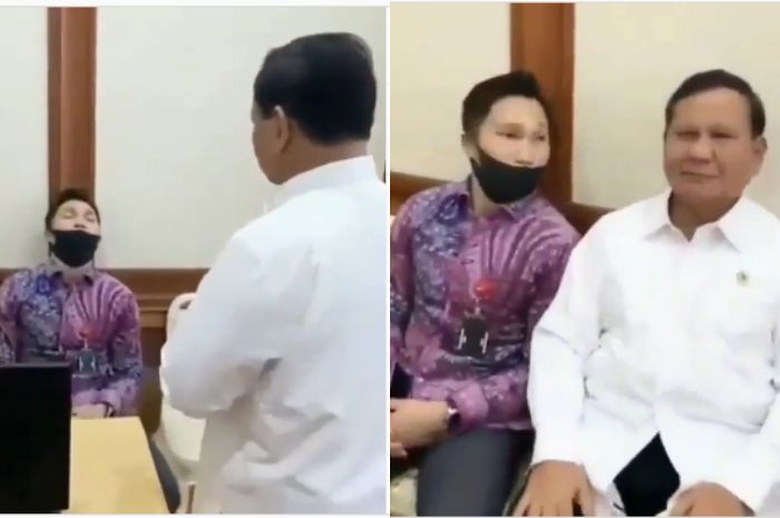 Prabowo jahili ajudannya