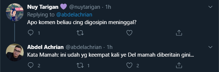 Respon Mamah Dedeh ketika dikabarkan meninggal