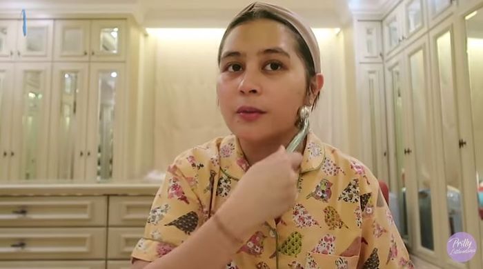 Night skincare routine Prilly Latuconsina