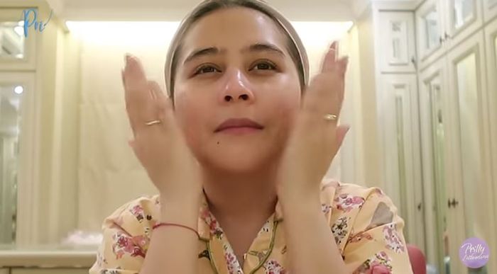 night skincare routine Prilly Latuconsina