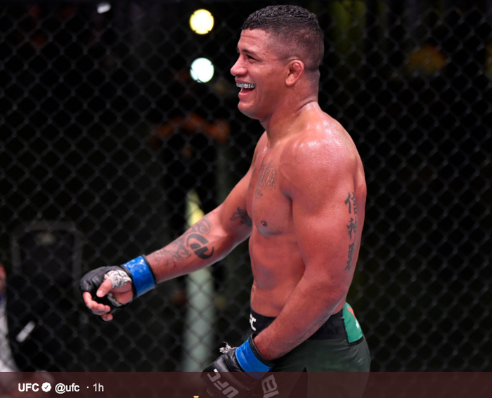 Petarung UFC asal Brasil, Gilbert Burns.