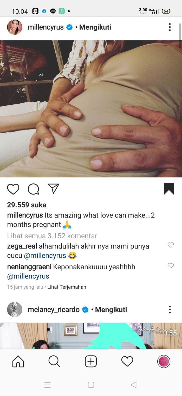 Millendaru ngaku hamil