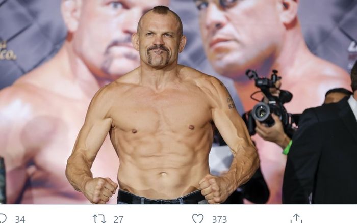 Petarung legendaris MMA dan UFC, Chuck Liddell.