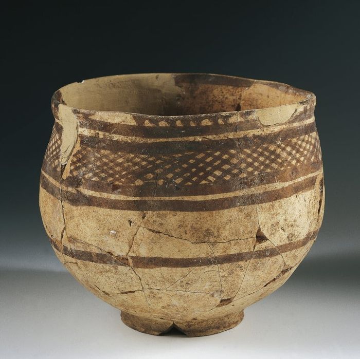 Mangkuk dark peradaban kuno Mesopotamia.