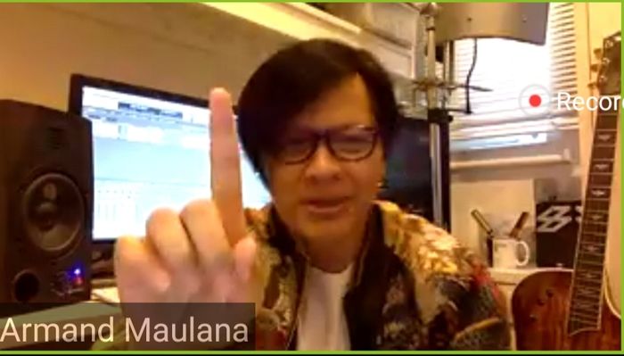 Armand Maulana dalam teleconference, Jumat (12/6/2020).