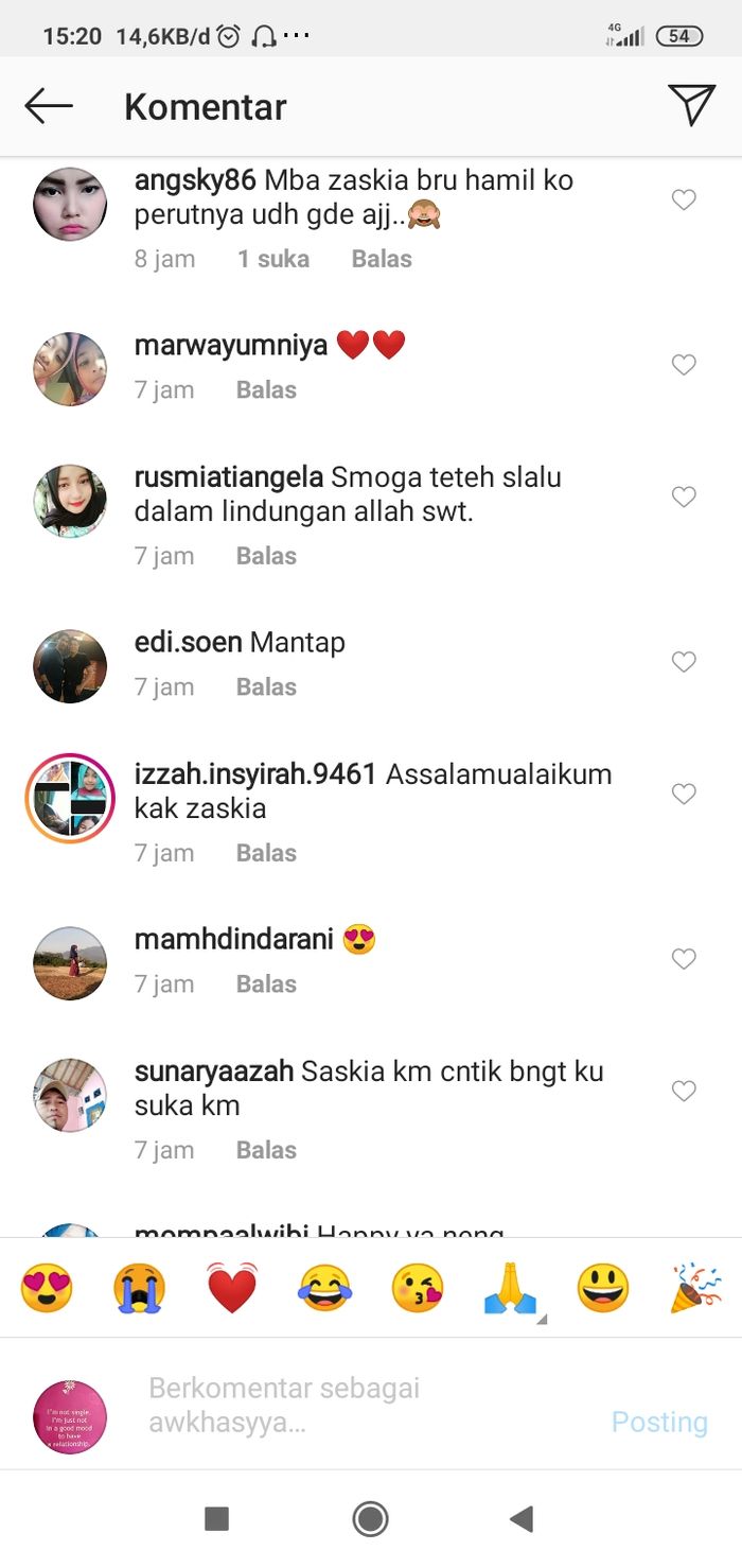 Netizen komentari perut Zaskia Gotik yang sedang hamil.