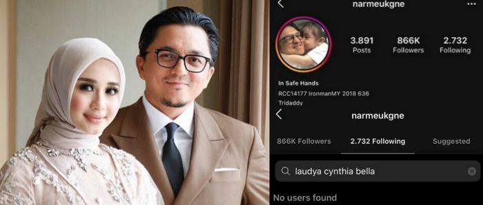 Laudya Cynthia Bella sudah tak difollow Engku Emran