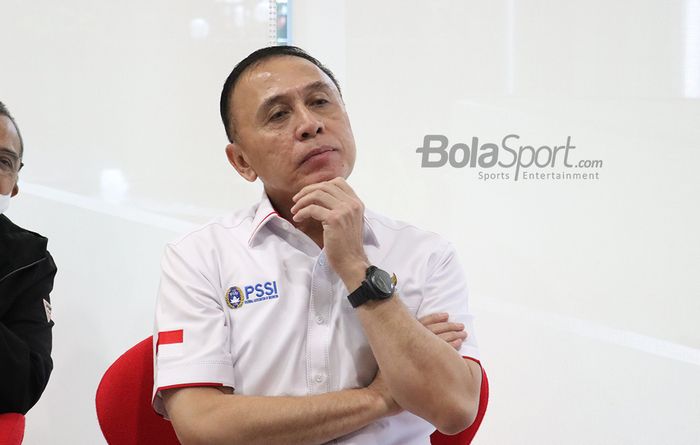 Ketua Umum PSSI, Mochamad Iriawan menyampaikan pemaparan mengenai kelanjutan Liga 1 2020 dan perkembangan timnas Indonesia