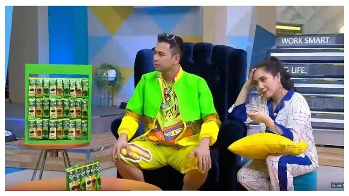 Raffi Ahmad dan Nagita Slavina dalam tayangan Okay Bos Trans 7, Rabu (8/7/2020). 