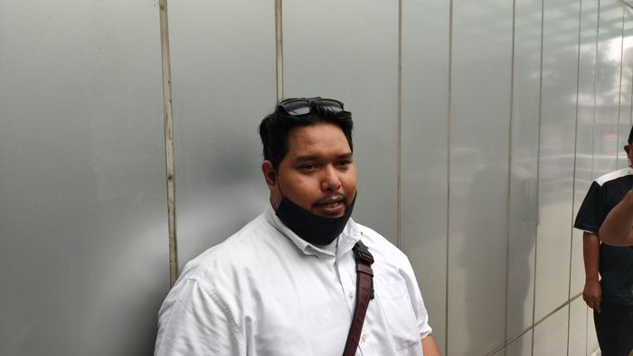 Anak Papa T Bob,&nbsp;T Bob Vargo, saat ditemui tim&nbsp;Grid.ID&nbsp;di RSUD Budhi Asih di kawasan Cawang, Keramat Jati, Jakarta Timur. 