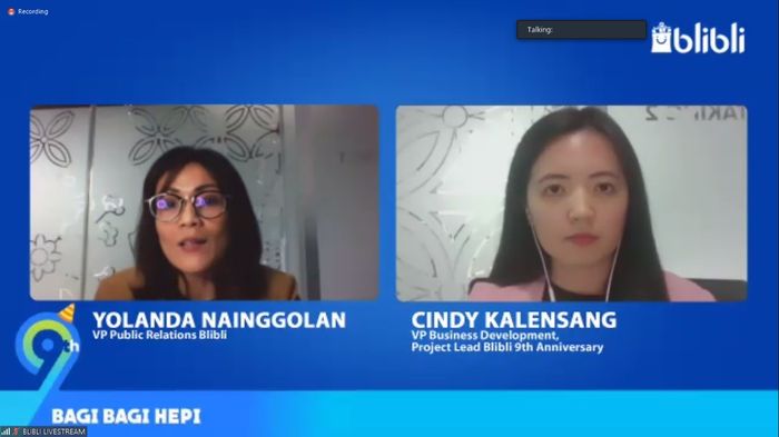 Festival Bagi-Bagi Hepi hadirkan acara hiburan, belanja, dan permainan secara online melalui aplikasi dan situs Blibli