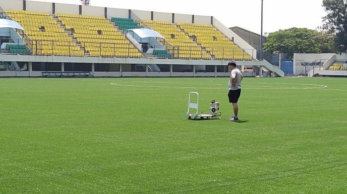 Stadion Citarum, stadion baru PSIS Semarang untuk Liga 1 2020 yang menggunakan rumput sintetis.