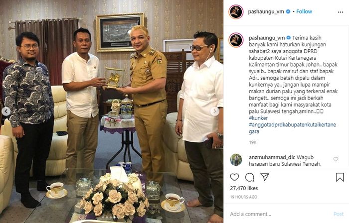 Postingan terbaru Pasha Ungu