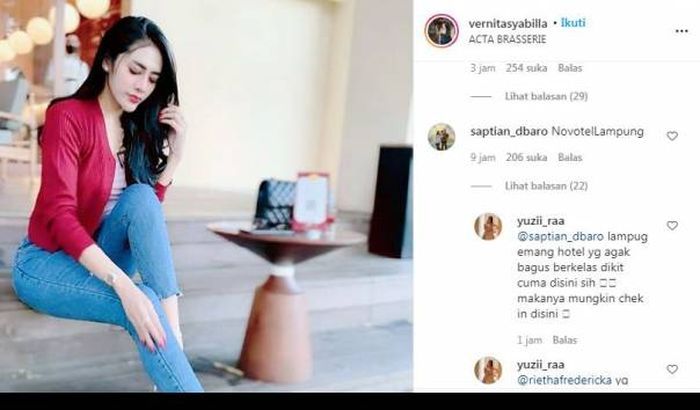 Bak Jatuh Tertimpa Tangga, Vernita Syabilla Ternyata Pernah Disebut-sebut Sebagai Orang Ketiga dalam Rumah Tangga Vokalis Kondang Sebelum Terciduk Kasus Prostitusi Online dengan Tarif Rp 30 Juta