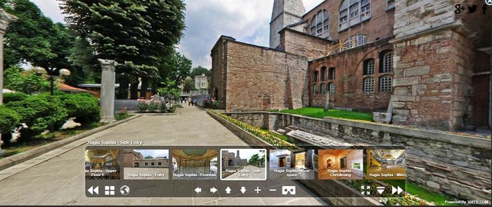 Bagian luar Hagia Sophia