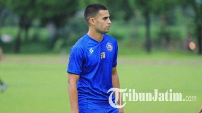 Eks striker Arema FC asal Argentina, Elias Alderete.