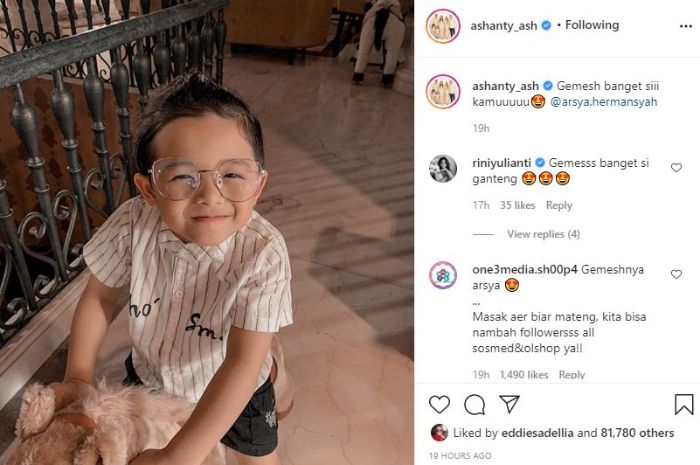 Potret Gemas Arsya Hermansyah