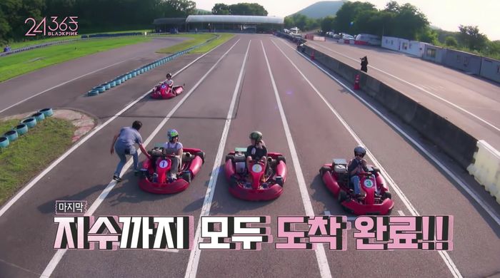 Keseruan blackpink main gokart