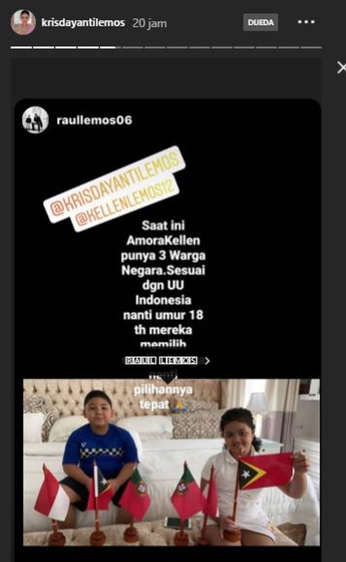 Unggahan Krisdayanti