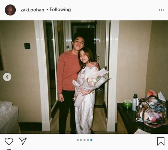 Adhisty Zara dan Zaki Pohan