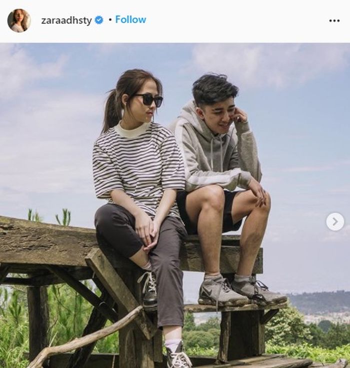 Adhisty Zara dan Zaki Pohan