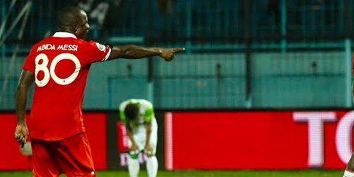 Mbida Messi saat memperkuat Persija Jakarta di Piala Presiden 2015