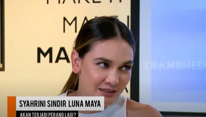 Luna Maya tanggapi sindiran Syahrini