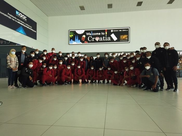 Timnas U-19 Indonesia tiba di Kroasia