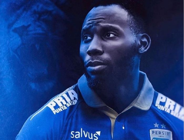 Geoffrey Castillion, striker Persib Bandung.