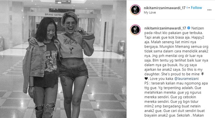 Nikita dan putrinya