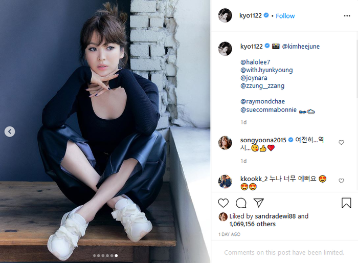 Unggahan terbaru Song Hye Kyo