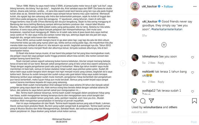 Unggahan Uki Kautsar