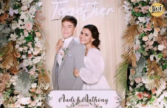 Audi Marissa dan Anthony Xie resmi menikah, Sabtu (12/9/2020).