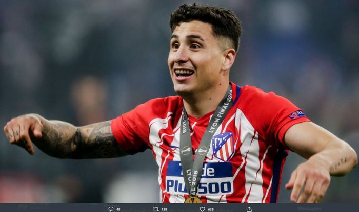 Bek Atletico Madrid, Jose Gimenez, dikabarkan sedang diincar Manchester City.