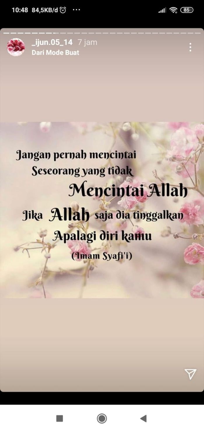 Ibunda Audi Marissa, Jenar Marissa mengunggah curhatan di akun Instagram pribadinya @_ijun.05_14.