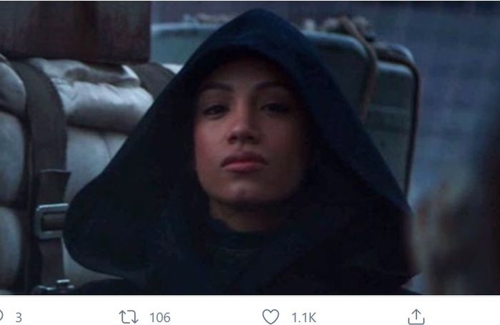 Penampakan Sasha Banks di trailer musim kedua serial The Mandalorian.