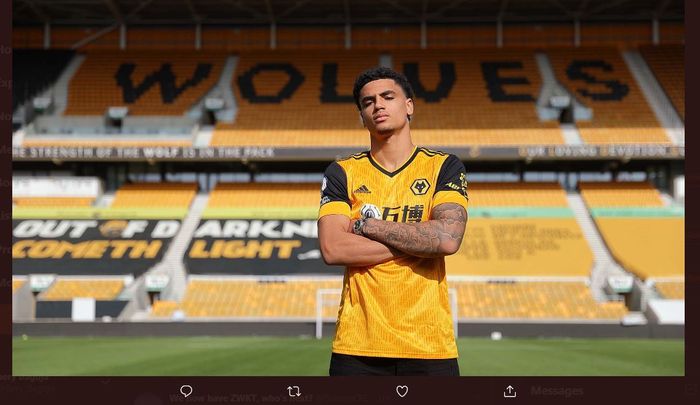 Ki-Jana Hoever dilepas Liverpool ke Wolverhampton.