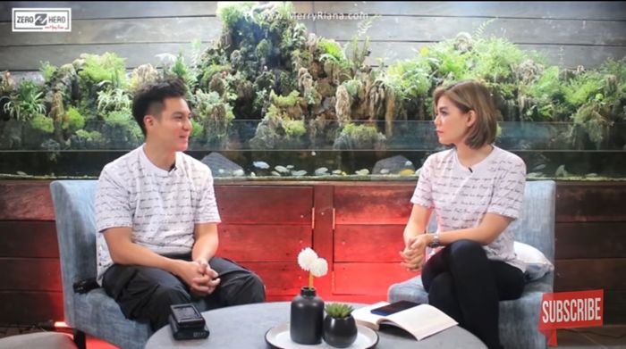 Baim Wong dan Merry Riana.