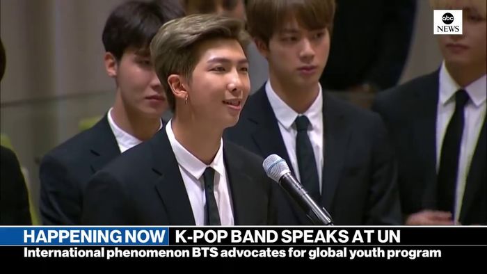 BTS pada Sidang Umum PBB ke-73 tahun 2018