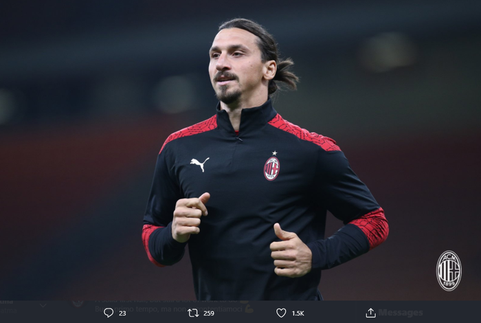 Striker AC Milan, Zlatan Ibrahimovic