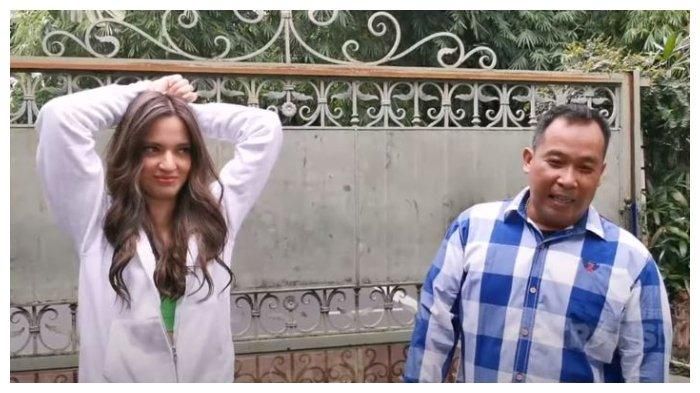 Nia Ramadhani dan Wahyu sopir pribadinya, Rabu (23/9/2020). 