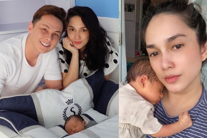 Ussy Sulistiawaty, Andhika Pratama dan buah hati mereka