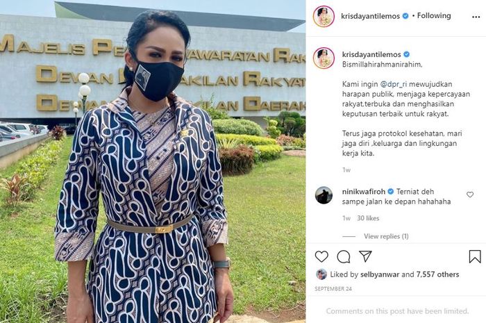 Unggahan Krisdayanti