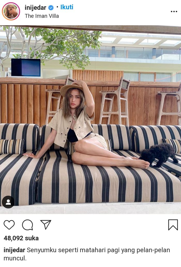 Kali ini, Jessica Iskandar kembali mengunggah kondisi dirinya yang kian pulih.