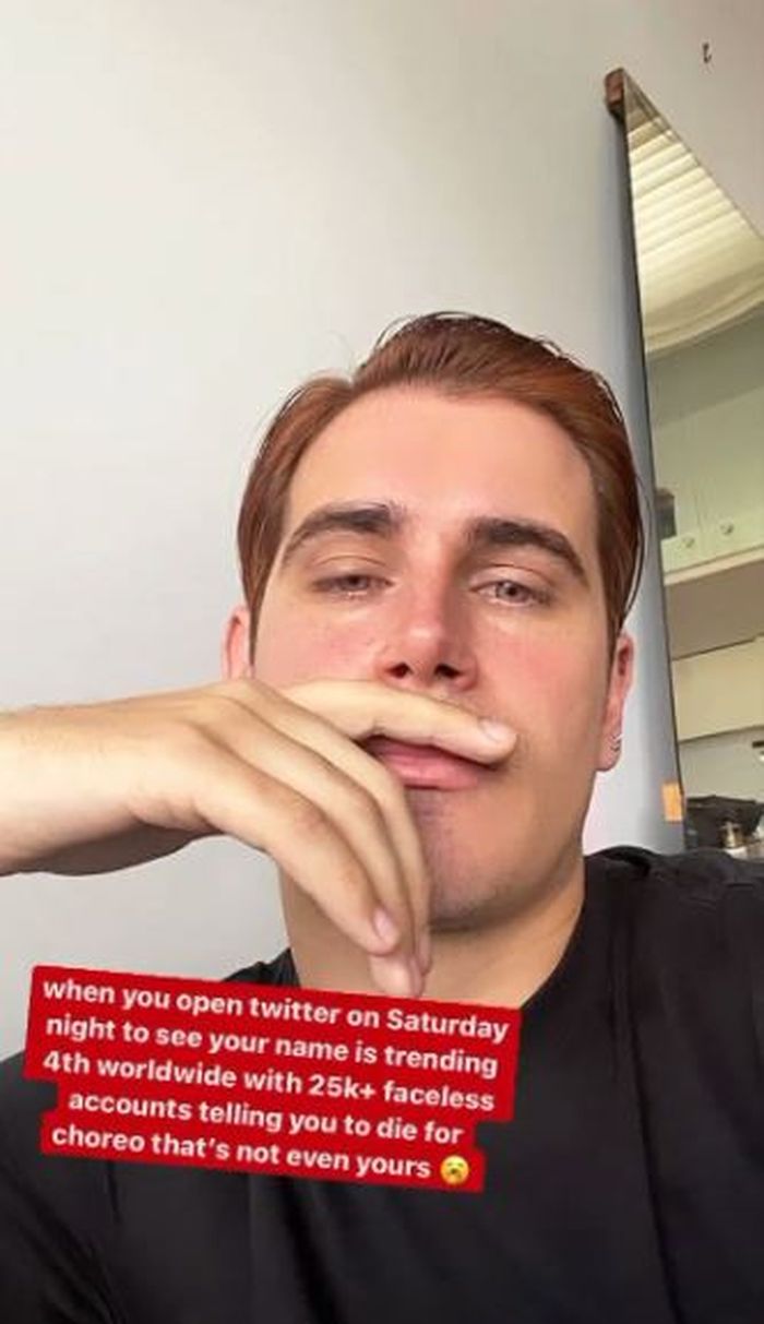 Koreografer 'Lovesick Girls', Kiel Tutin mendapatkan ancaman pembunuhan.