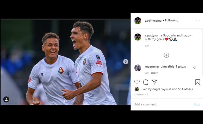 Pemain keturunan Indonesia, Shayne Pattynama, saat membela klubnya SC Telstar di Eerste Divisie Belanda.