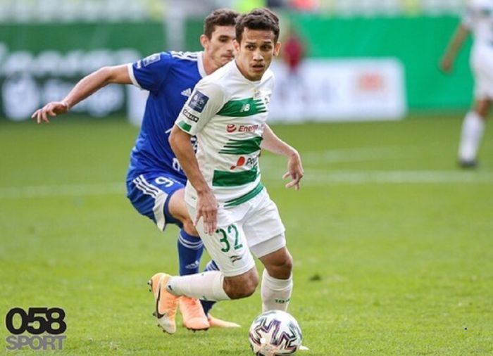 Egy Maulana Vikri ketika memperkuat Lechia Gdansk.