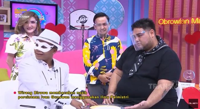 Suasana hati Ivan Gunawan dibaca Wirang Birawa