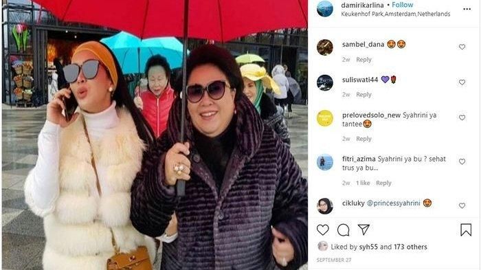 mertua Nikita Willy, Karlina Damiri dekat dengan Syahrini