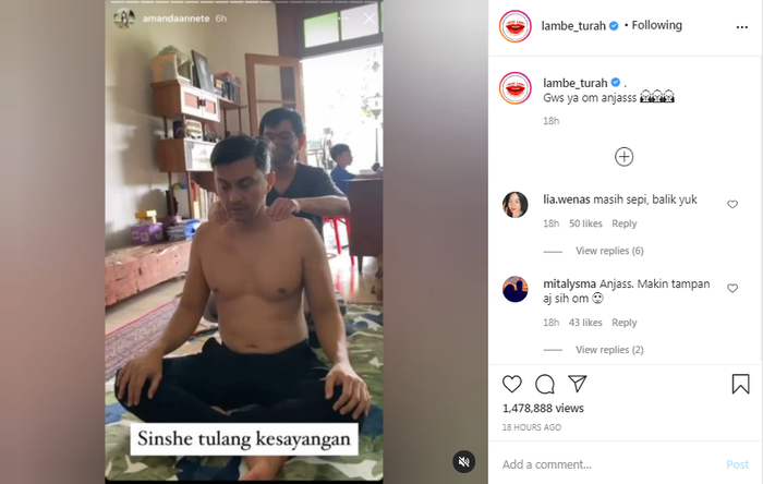 Kondisi Anjasmara setelah dibegal.